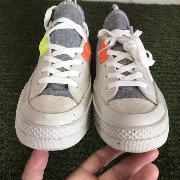 Converse Unisex Chuck 70 Renew 168618C Light Gray Walking Shoes Size M6 W8 - Picture 5 of 9